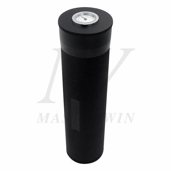 Aluminum  Cigar Tube with Hygrometer and Humidifier_CT16-002_s1