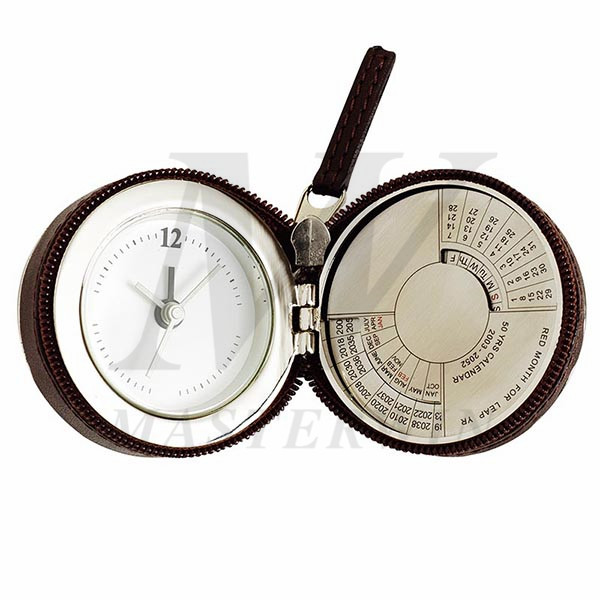 PU_Metal Travel Alarm Clock with 50 Years Calendar_B86465-01_s1