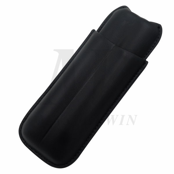 Two Cigar Tube Leather Case_CT16-003