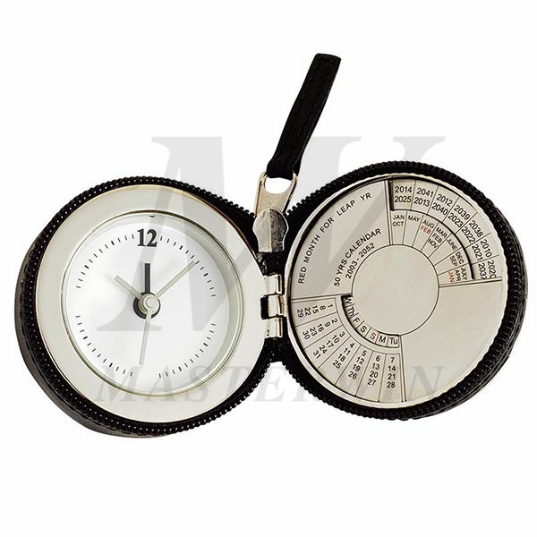 PU_Metal Travel Alarm Clock with 50 Years Calendar_B86465_s1