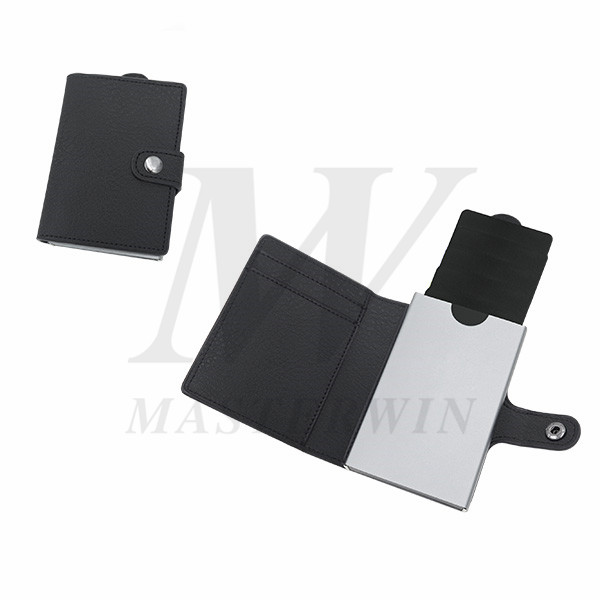 Alumium Credit Card Cases with PU Pouch_PC18-011PBA